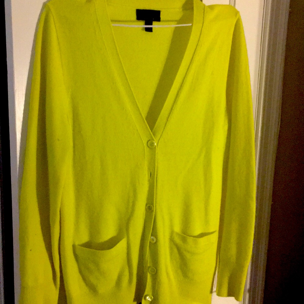 J.Crew Cashmere Cardigan Size M